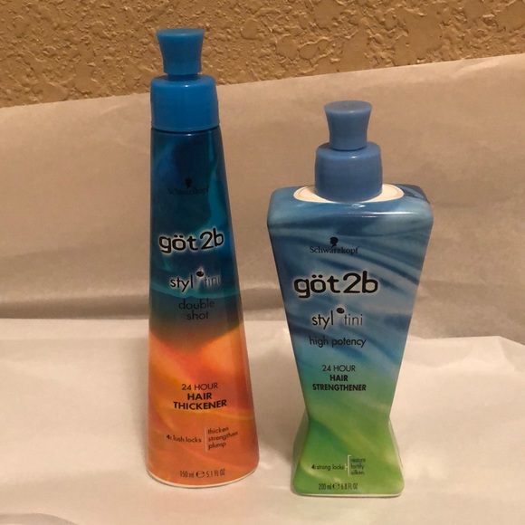 Got 2b styltini high potency 24 hour hair strengther & double shot thickener. 🍸 - Picture 2 of 9